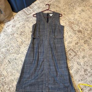 Woman’s denim midis dress